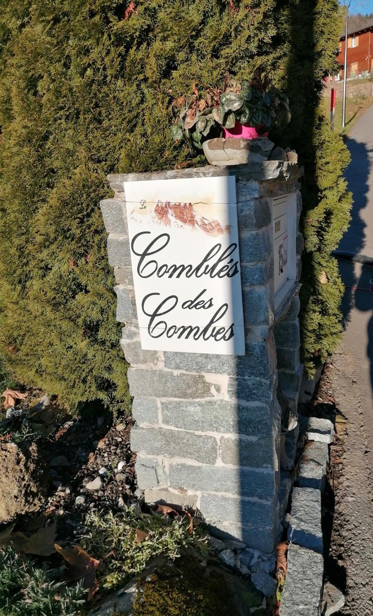 ホテル Les Combles Des Combes Ollon エクステリア 写真